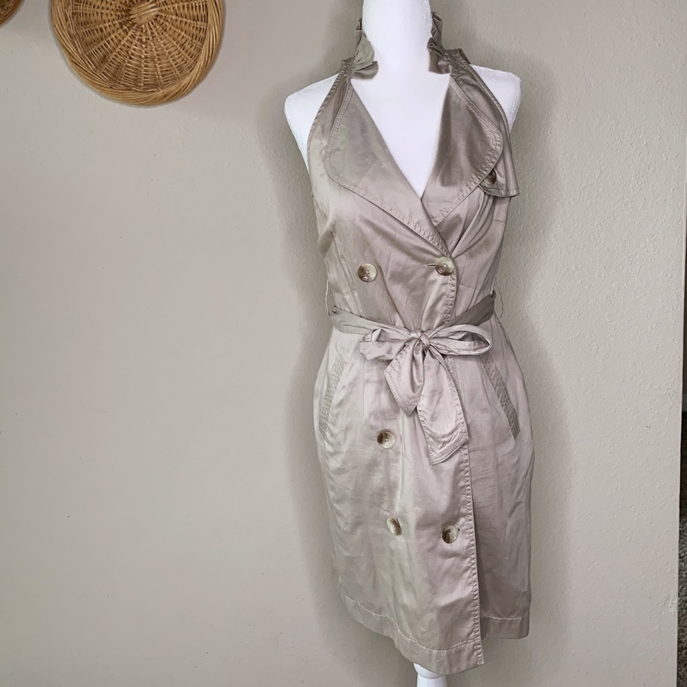 Ann Taylor Button Down Utility Dress